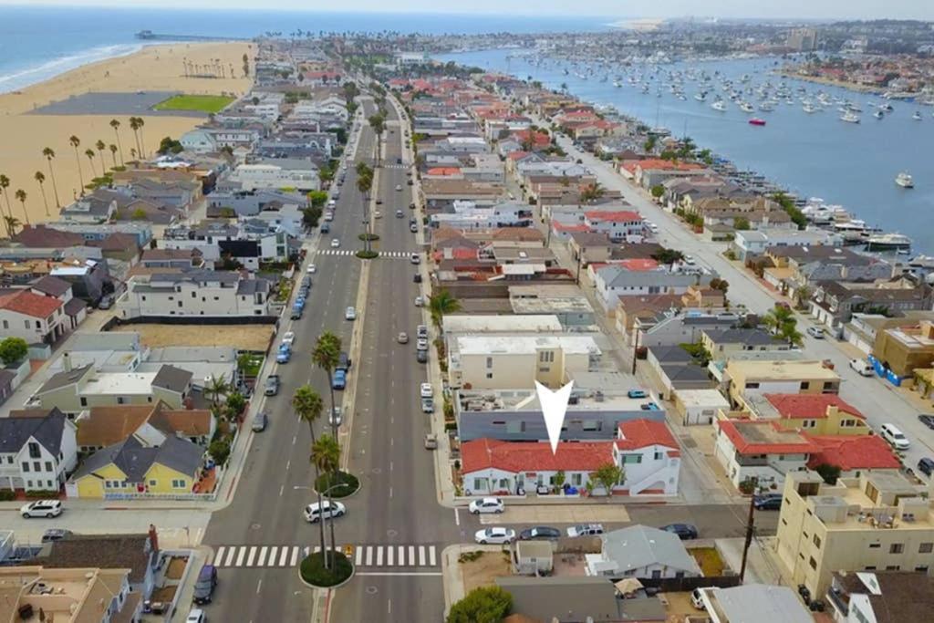 1000#4 Modern Beach Home, Steps From Sand W/Ac! Newport Beach Exterior photo
